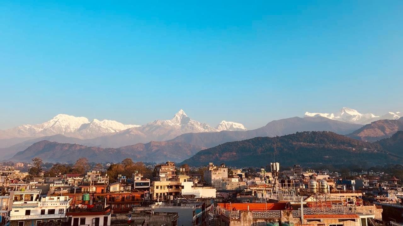 Penthouse 3 Bedroom Apartment With A Beautiful View Pokhara Dış mekan fotoğraf