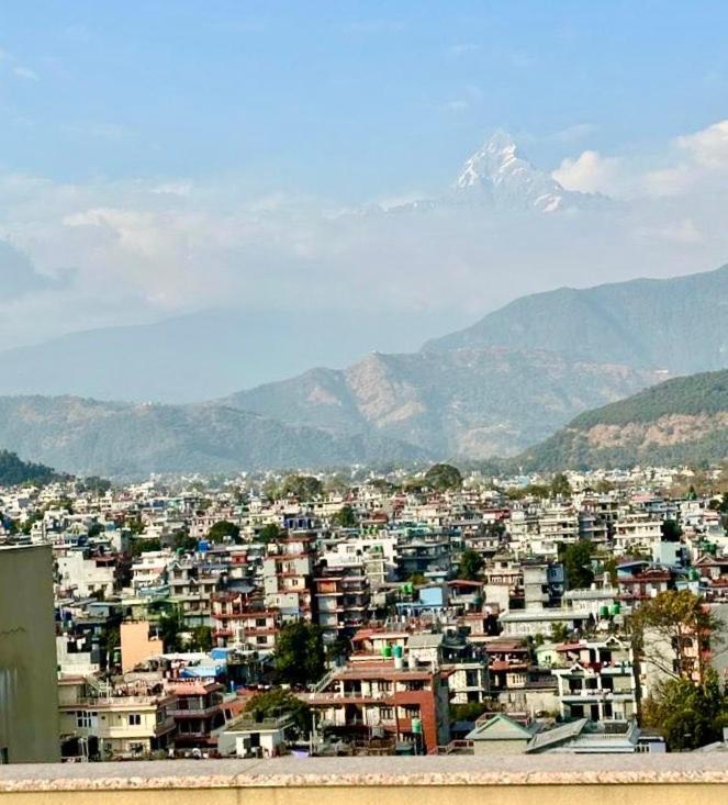 Penthouse 3 Bedroom Apartment With A Beautiful View Pokhara Dış mekan fotoğraf